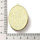 Pendentifs en strass pavé de laiton KK-K362-03G-3