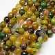 Natural Agate Beads Strands G-G580-10mm-38-1