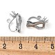 Фурнитура для сережек-клипс из нержавеющей стали 316 STAS-Z124-03P-3
