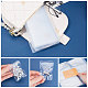 GORGECRAFT Jewelry Organizer Storage Book Anti Oxidation Jewelry Album Transparent Portable Travel Jewelry Organizer Storage Book with 50Pcs Zipper Bag for Rings Necklaces Earrings (84 Grids AJEW-GF0003-63-5