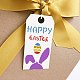 FINGERINSPIRE Easter Bunny Tag Stencil 30x30cm Easter Rabbit Egg Flower Stencil Reusable Happy Easter Day Decoration Stencil for Painting on Wall DIY-WH0383-0010-6