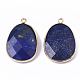 Natural Lapis Lazuli Pendants G-T131-08A-2