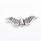 Antique Silver Tone Tibetan Style Alloy Wing Large Hole European Beads X-LF10271Y-2