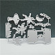 Moldes de corte de acero al carbono stencils DIY-L022-027-2