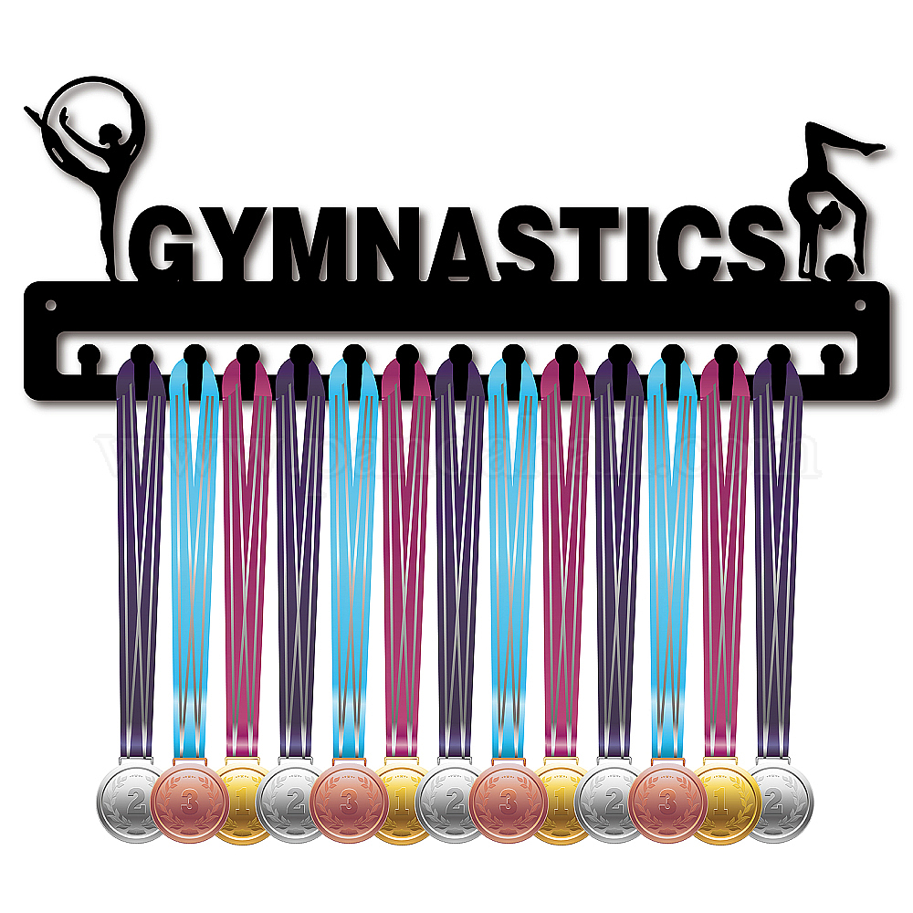 Wholesale CREATCABIN Gymnastics Medal Holder Display Sports Medal Hanger Display Awards Metal