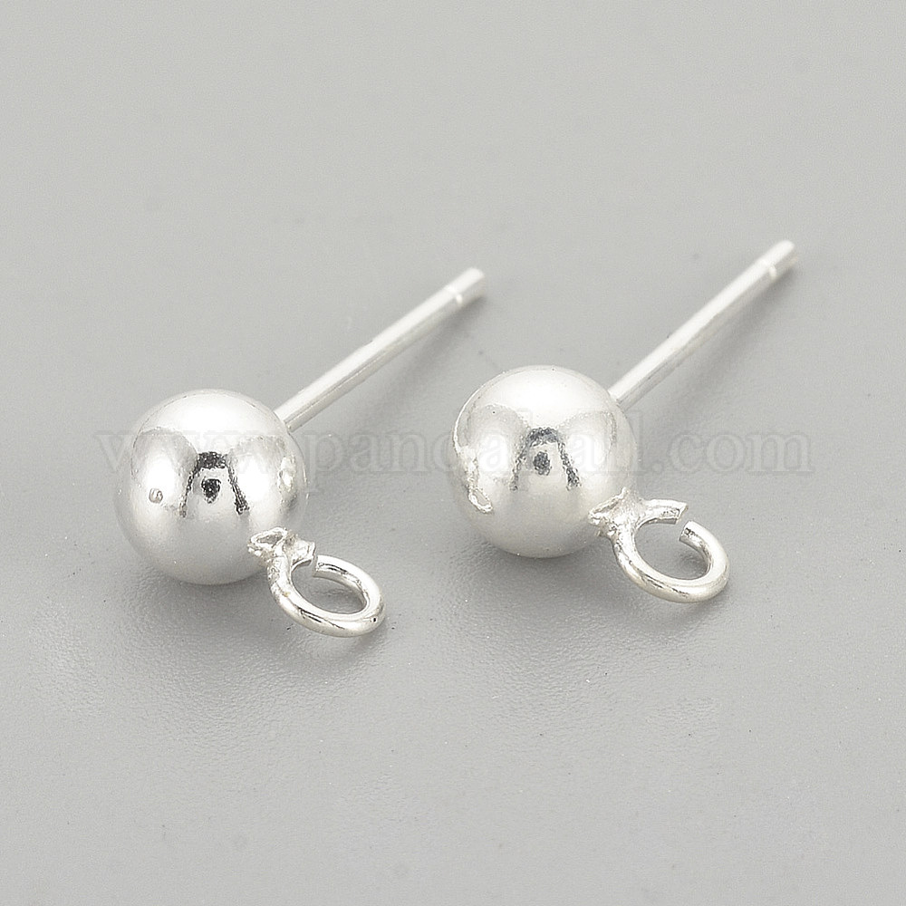 Wholesale 925 Sterling Silver Stud Earring Findings