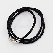 Плетеные кожаные шнуры NCOR-D002-533mm-17
