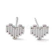 Серьги-гвоздики из нержавеющей стали 304 EJEW-Q788-06P