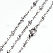 Не тускнеющие ожерелья из нержавеющей стали марки 304 STAS-P101-34P
