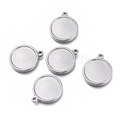 Подвеска-кабошон из нержавеющей стали 304 STAS-K207-72P