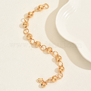 Латунные круглые шарики-бусины ссылка btacelets TJ4272