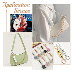 24шт 6 стиля сплава пружинные кольца ворот FIND-WR0010-07