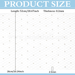 Ленты из полиэстера для свадебных головных уборов.&nbsp;AJEW-WH0518-73A