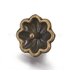 Тибетский стиль сплава колышек под залог подвески PALLOY-WH0066-08AB