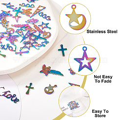 48 шт. 12 подвески из нержавеющей стали 201&nbsp;STAS-TA0001-90