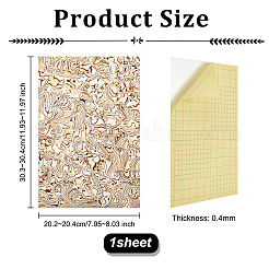 Листы винила пвх DIY-WH0409-05B