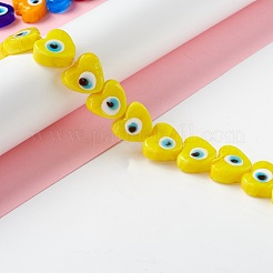 Ручной зло бусины глаз LAMP-F021-02C