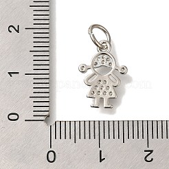 Латунные микро проложить кубического циркония подвески KK-Q001-17P