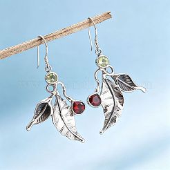 Pendientes colgantes de aleación de rhinestone para mujer&nbsp;WG1931A-01