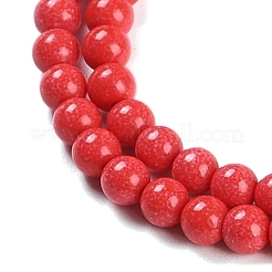 Синтетических нитей бирюзовые бусы&nbsp;G-U004-02H