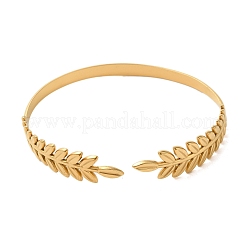 Браслеты-манжеты из нержавеющей стали 304&nbsp;LS-BJEW-Z022-01G