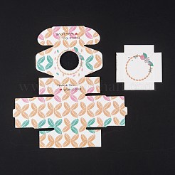 Confezione regalo di carta kraft creativa pieghevole rettangolare&nbsp;CON-B002-06A-01