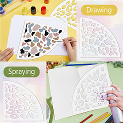 Акриловые трафареты для многоразового использования DIY-WH0429-002
