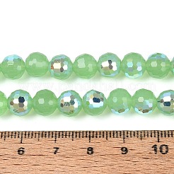 Гальванические стекляныне бусины&nbsp;EGLA-N024-01A-B02