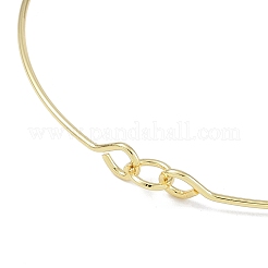 Латунные браслеты для женщин&nbsp;KK-U020-18G