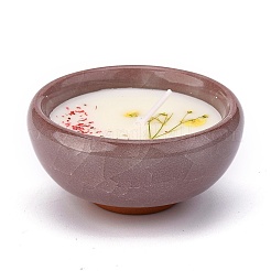 Коричневые фарфоровые свечи DIY-P009-D12