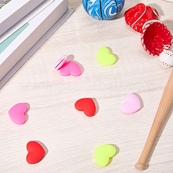 8шт 4-х цветный силиконовый амортизатор для теннисной ракетки&nbsp;AJEW-CN0005-01