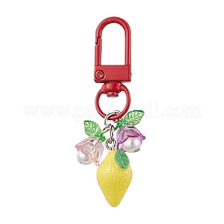 Подвесные украшения из фруктовой смолы и акрила&nbsp;HJEW-JM02987