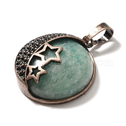 Природные подвески амазонит G-P560-01R-07