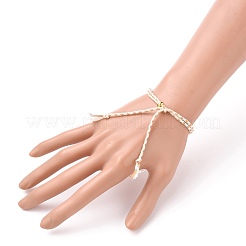 Браслеты из хлопкового плетеного шнура BJEW-JB05694