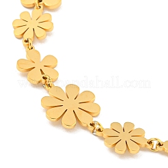 Браслеты на ногу из нержавеющей стали 304 с цепочкой&nbsp;AJEW-Z033-01G