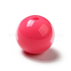 Perle acriliche opache bicolore&nbsp;LS-SACR-K003-03B