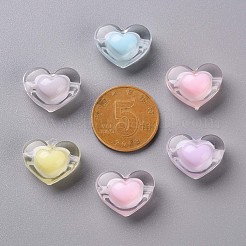 Прозрачные акриловые бусины X-TACR-S152-08A