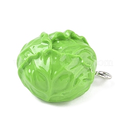 Подвески из непрозрачной смолы&nbsp;RESI-G107-04F