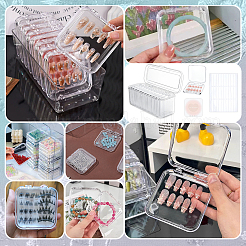 Aufbewahrungsbox für Nagelspitzen aus Kunststoff&nbsp;MRMJ-PH0003-29B