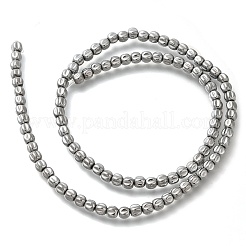 Гальванические нити из синтетических немагнитных гематитовых бусин&nbsp;G-C154-A01-01K