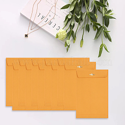 50 шт. конверты из крафт-бумаги с застежкой для хранения&nbsp;AJEW-CP0009-98B