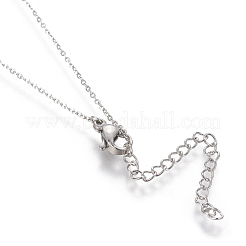 Colliers en laiton avec pendentif avec zircone cubique de micro pave&nbsp;NJEW-I230-13