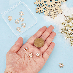 Подвески со стразами из сплава 10 шт.&nbsp;FIND-PH0028-35A