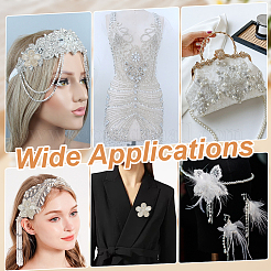 10 шт. Компьютеризированная вышивка ткань утюгом / пришить патчи DIY-GO0002-18