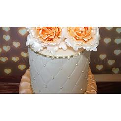 Цепочки из стразов&nbsp;CHC-T001-SS16-01C