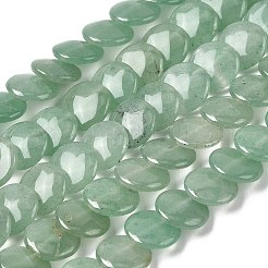 Естественный зеленый авантюрин бисер нитей G-K366-D04-01