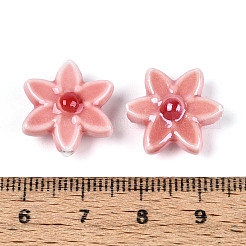 Фарфоровые бусины ручной работы&nbsp;PORC-N008-10H-01