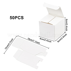 Складные картонные шкатулки из бумаги&nbsp;CON-WH0072-34A