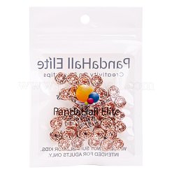 Rondelle латунь горный хрусталь Spacer бисер&nbsp;RB-PH0001-05RG-NF