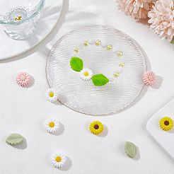 12 шт. 6 стильных экологически чистых силиконовых бусины для пищевых продуктов SIL-SC0001-21